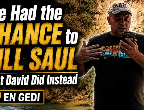 A Piece of Cloth — What David Did in the Cave at Ein Gedi (1 Samuel 24)