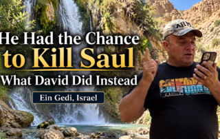 David had the chance to kill saul engedi