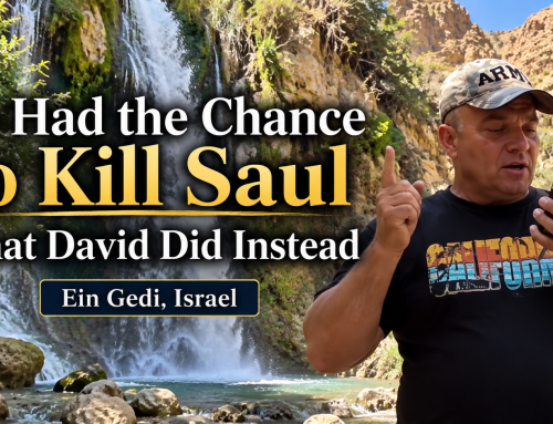 A Piece of Cloth — What David Did in the Cave at Ein Gedi (1 Samuel 24)